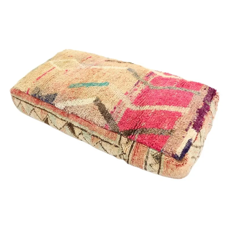 

Hand woven wool cotton bohemian cushion piers