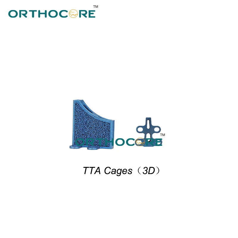 TTA Cages RAPID 3D titanium Tibial Tuberosity Advancement veterinary orthopedic instruments pet animal surgical orthocore cortex