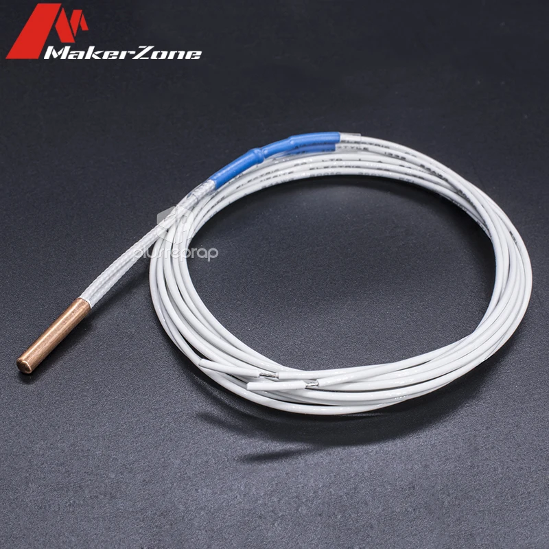 Ender 3 thermistor Ht-ntc100k thermistor B3950 Thermistor 3d printer 3x15mm Cartridge Sensor For Creality Ender 3 V2 v6 hotend