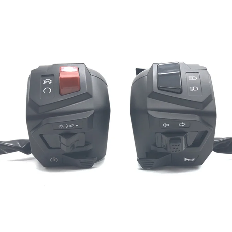 

Leading-Edge-Motorcycle Universal 22Mm Handlebar Switch Assy 12V Night Light LED For Pulsar NS200 Modofied Handlebar Switch