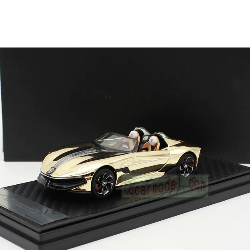 1:43 Scale MG Cyberster Concept Car Convertible All-electric Sports Car Simulation Alloy Car Model Static Collectible Toy Gift