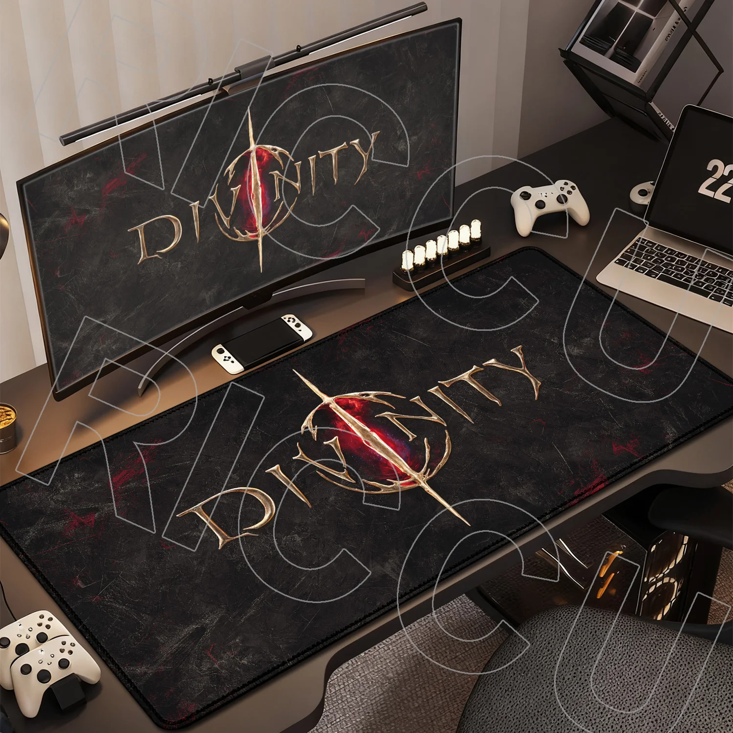 

XXL Mouse Pad Non-Slip Rubber carpet Edge locking 900X400MM mouse pads Game play mats game Divinity PC Accessories Rug Desk Mat