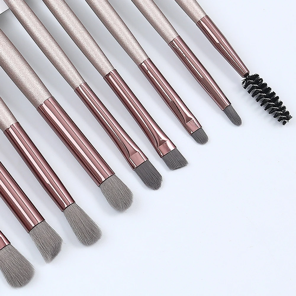 15 pçs conjunto de pincéis de maquiagem sombra de olho escova blush corretivo escova cosméticos de alta qualidade profissional feminino fundação ferramentas beleza