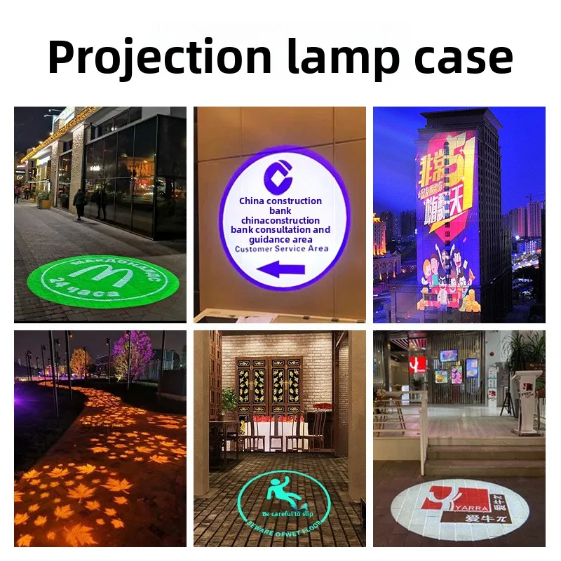 Dynamic water pattern projection light, water ripple ground aisle background wall atmosphere spotlight