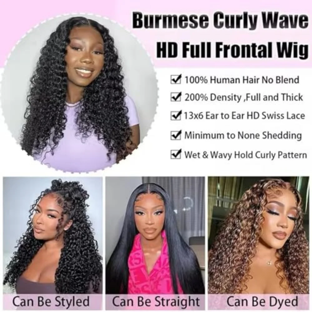 Thumbnail 4 - #45 New Full Lace Natural Hairline Wigs Arrivals