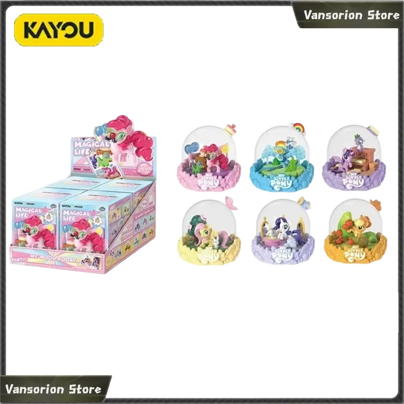 Kayou My Little Pony Blind Box Mini Scene Figure Ornament Official Licensed Collectible Desktop Decoration