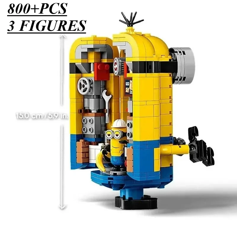 

Конструктор Hot Toys: Классические мультфильмы, миниатюрные милые фигурки, развивающие головоломки, совместимые с моделью 75551, украшения, подарки для детей