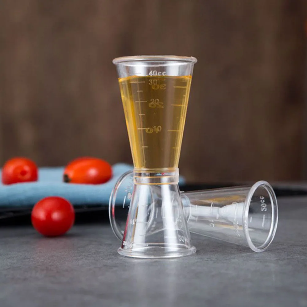 Cocktail Shaker Jigger 1PC Cocktail Measure Cup for Home Bar Party Useful Bar Accessories Short Drink Measurement Cup