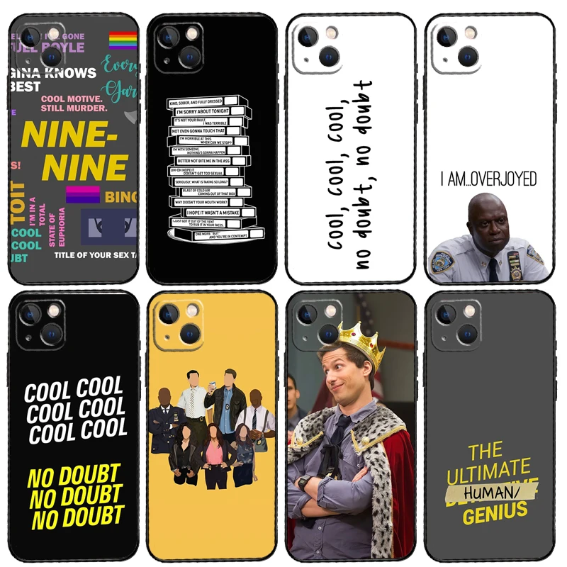 Brooklyn Nine Nine 99 Phone Case For iPhone 15 14 13 12 11 16 Pro Max Mini X XS XR Max 7 8 Cover Funda