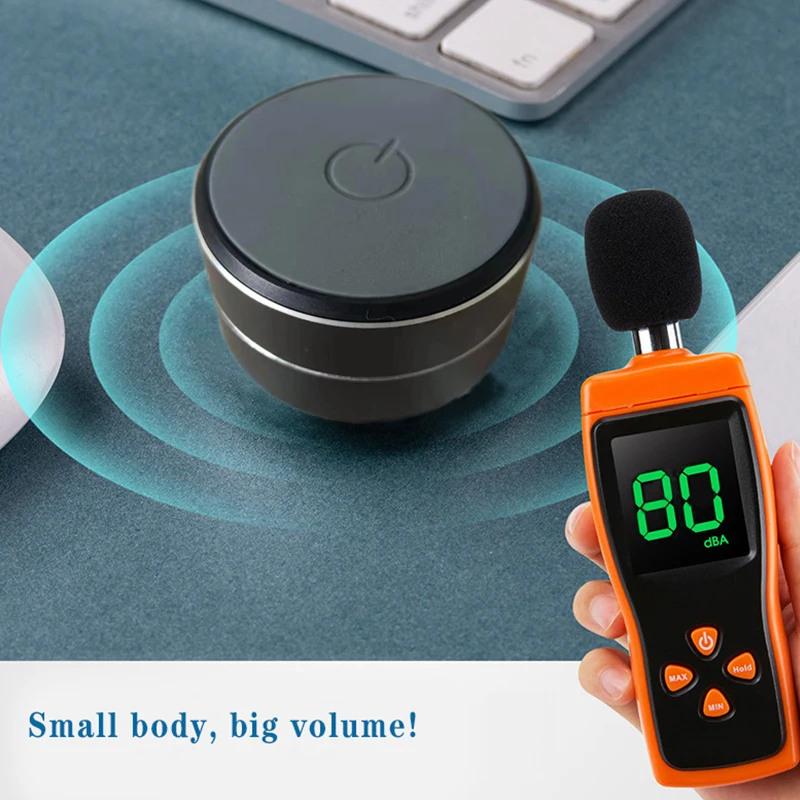 ミニ骨伝導ワイヤレススピーカー 吸盤マウント TWS Hi-Fiサウンド 強化された低音 ウェアラブルループ共鳴機能 ダイナミックオーディオ