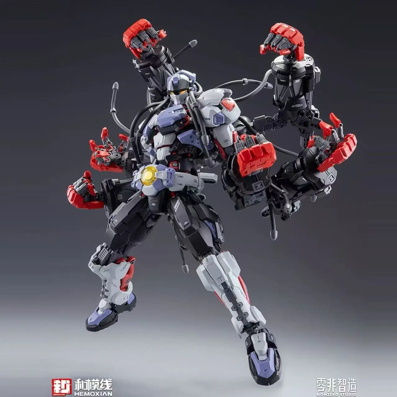 

【New product】HEMOXIAN OVER ZERO BAKI Boxer Figure Model MG 1/100 Toys Suit Action Figures Collect Ornaments Kids Gifts Pre-sale