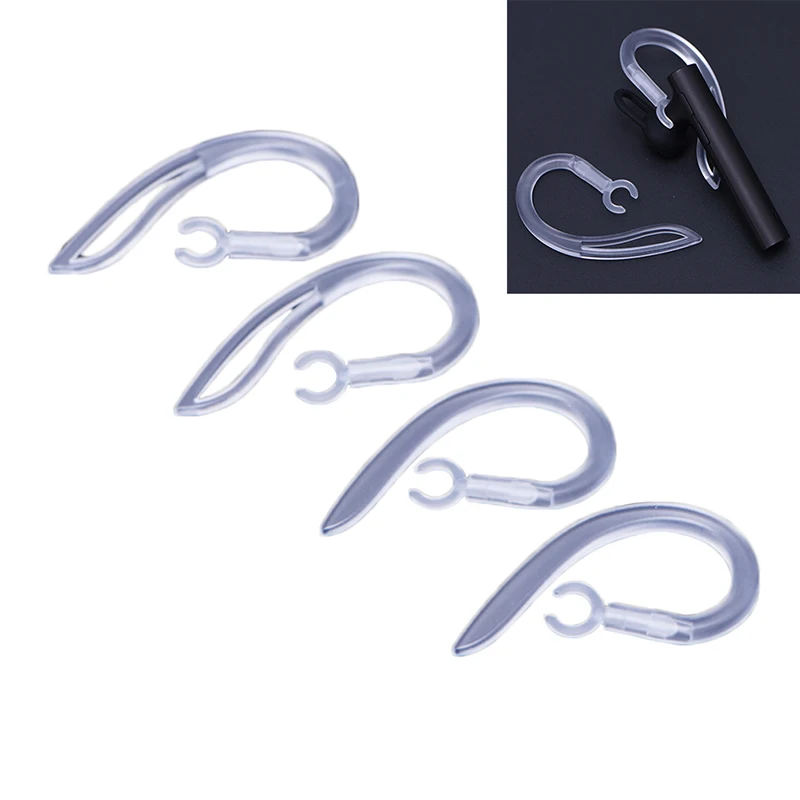 Hot Sale 5/6/7/8/9/10mm Bluetooth Headset Transparent Silicone Ear Hook Ring Clip Ear Hook Replacement Earphone Accessories