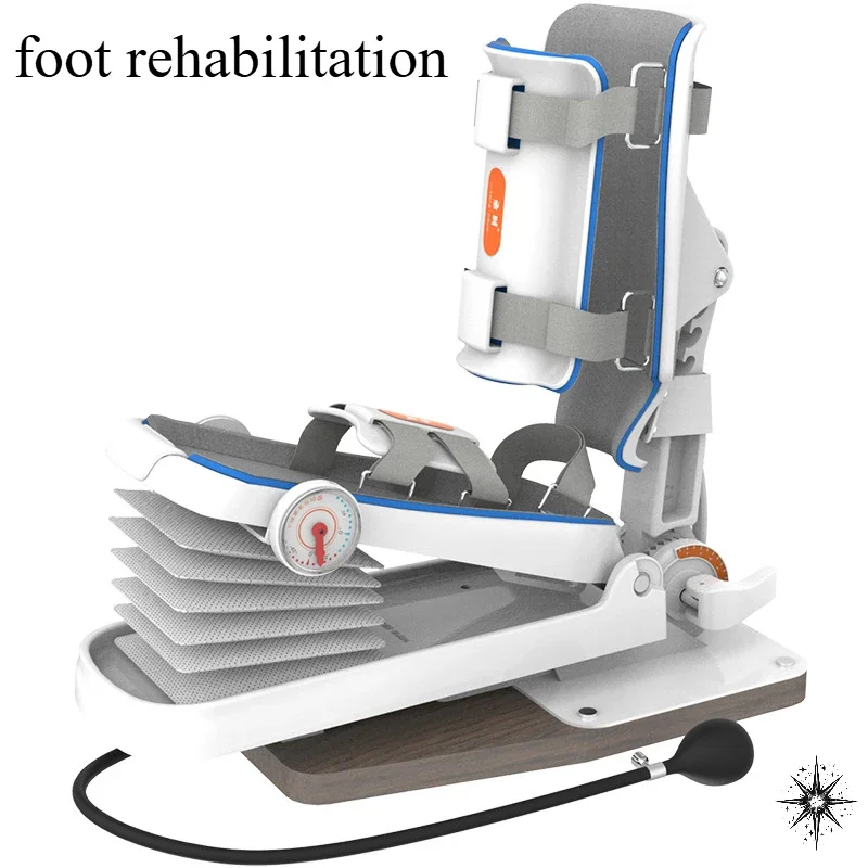 Ankle postoperative stiffness foot sagging exercise pull tendon trainer manual  massager