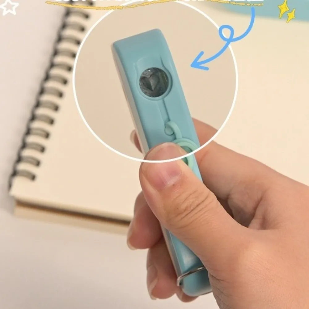 Press-Type Page Punch Embosser Aesthetic Labor-Saving Punching Machine Star Shape Circle Heart Shape Hole Punch Card Making