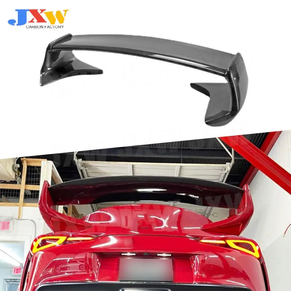 

Rear Trunk Boot Spoiler For Toyota Supra GR A90 A91 2019 2020 + Fiberglass Duckbill Rear Trunk Wing Spoiler