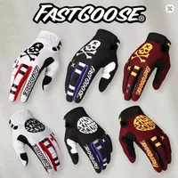 FASTGOOSE Motocross MX Guantes Motocicleta Dedo Completo Bicicleta BMX MTB ATV Off Road Ciclismo de montaña Luvas Moto Guantes Deportivos X