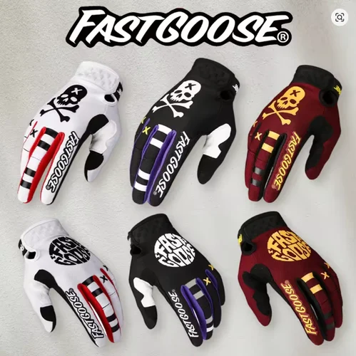 FASTGOOSE Motocross MX Guantes Motocicleta Dedo Completo Bicicleta BMX MTB ATV Off Road Ciclismo de montaña Luvas Moto Guantes Deportivos X