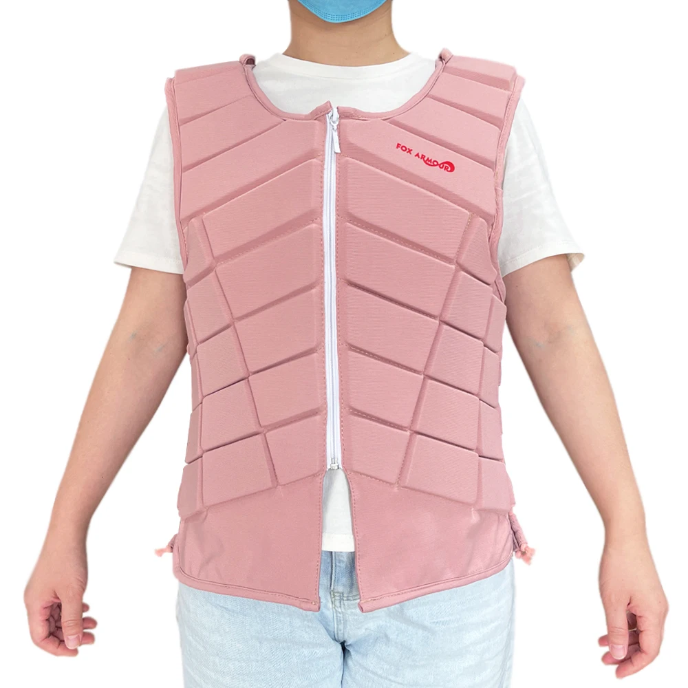 Women Sports Armor Equestrian Armor Vest Comfortable High Intensity Protective Training Horse Riding Vest
