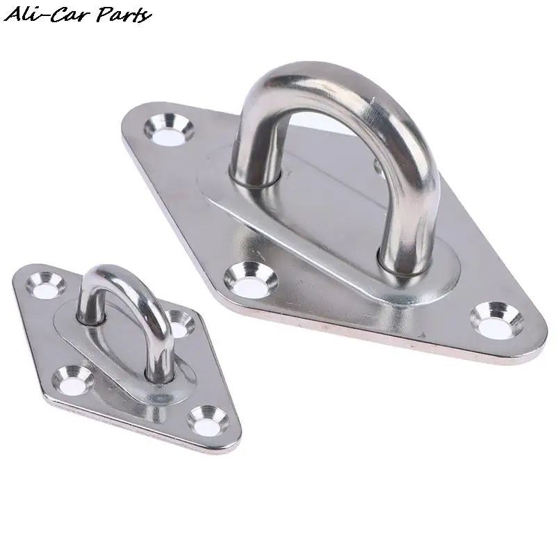 خطاف مثبت على الحائط من الفولاذ المقاوم للصدأ ، مرساة للخدمة الشاقة ، لوحة عين للقارب ، أرجوحة اليوغا ، الأراجيح ، M5 ، M6 ، M8 ، M10 ، 1 #6