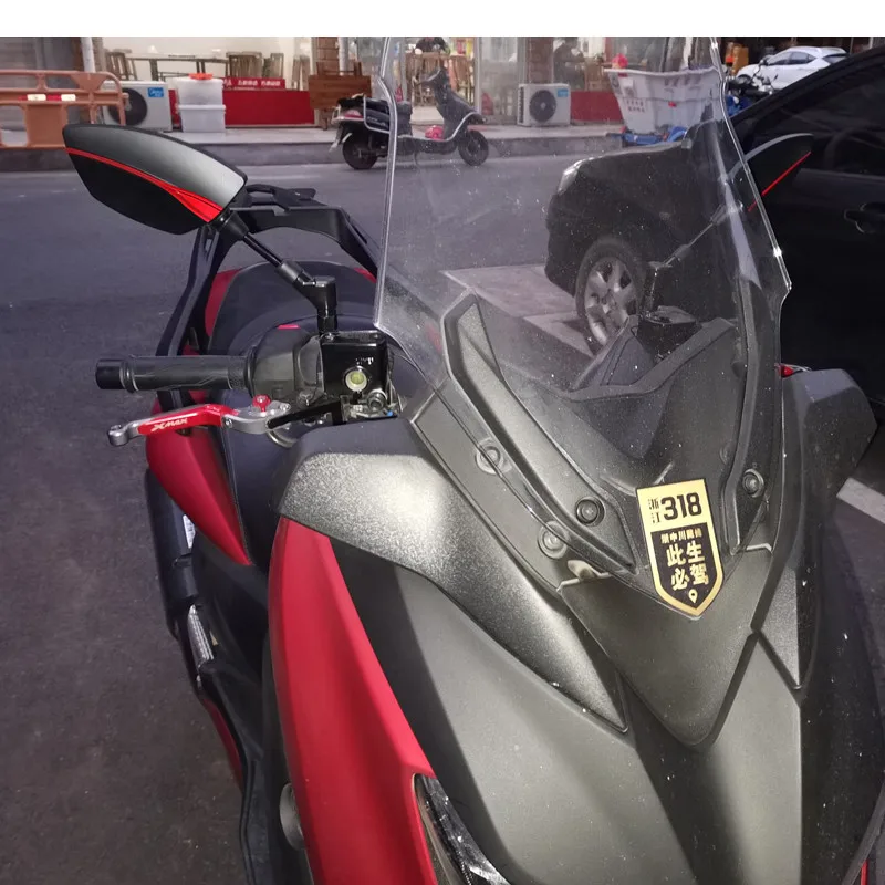 Fit For Gixxer 250 Sf150 Sf125 SF 150 125 155 GSXS 150 125 8/10mm Universal Adjustabale Rearview Rear View Mirrors Side Mirror view 6