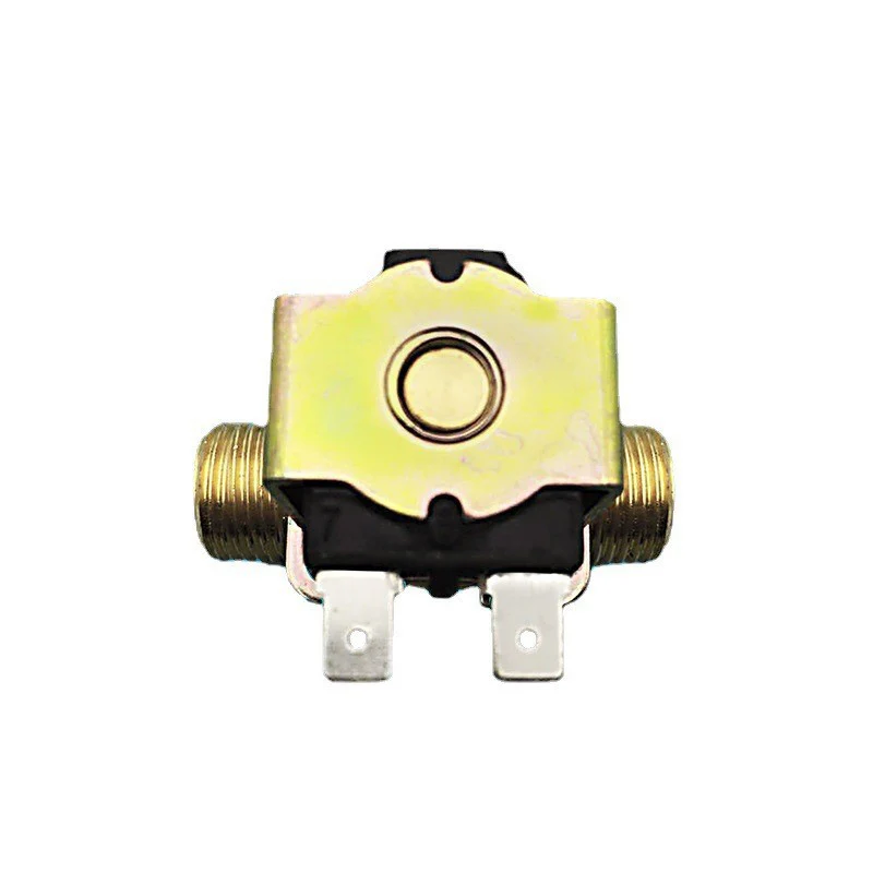 Sensor G3/4 hexagonal DN20 external tooth water valve engineering Solar heat pump on/off valve normally closed brass solenoid va