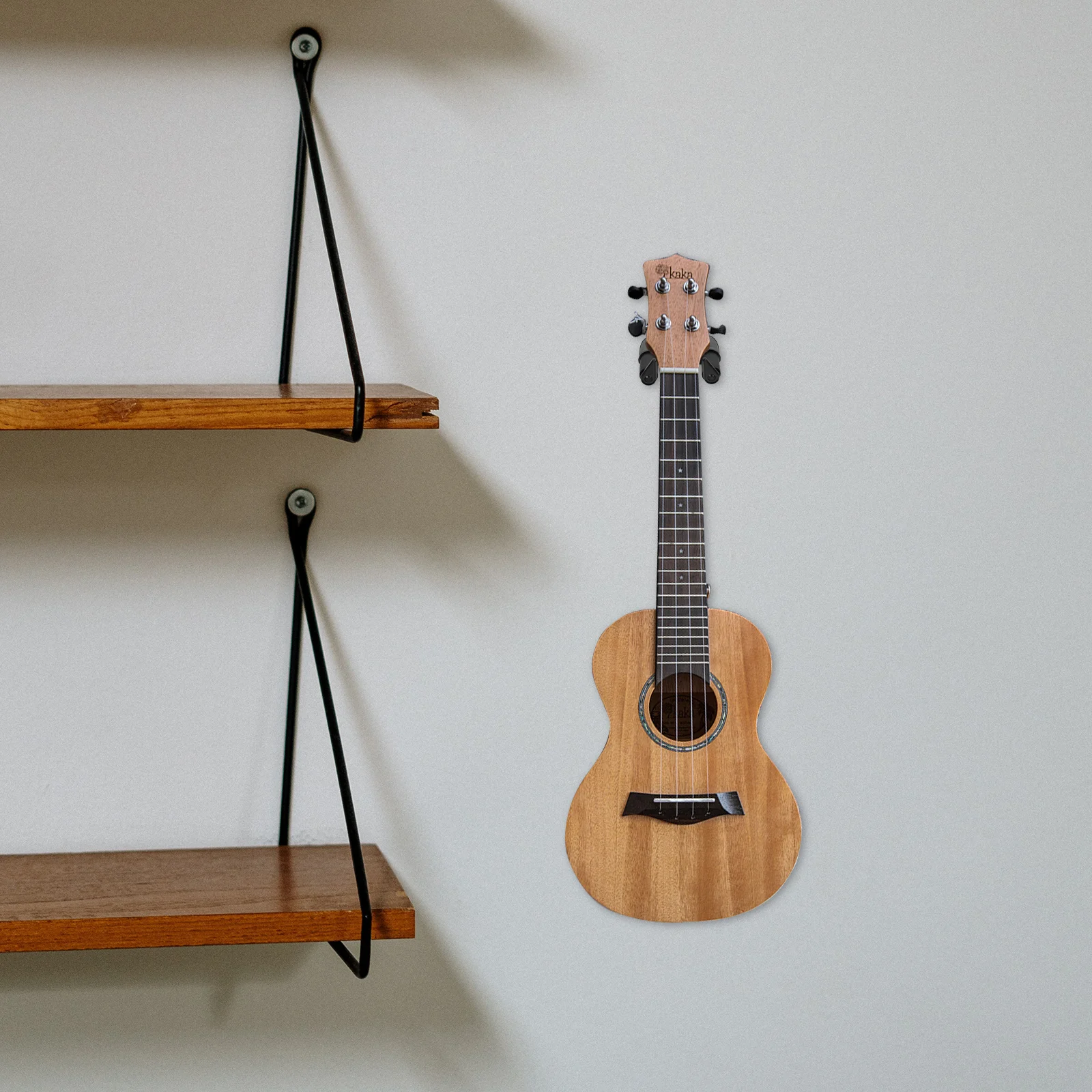 2Sets Gitarre Wand Haken Halterung Rack Stabile Musical Instrument Halter Violine Ukulele Erhu Violine Wand Halterung Aufhänger