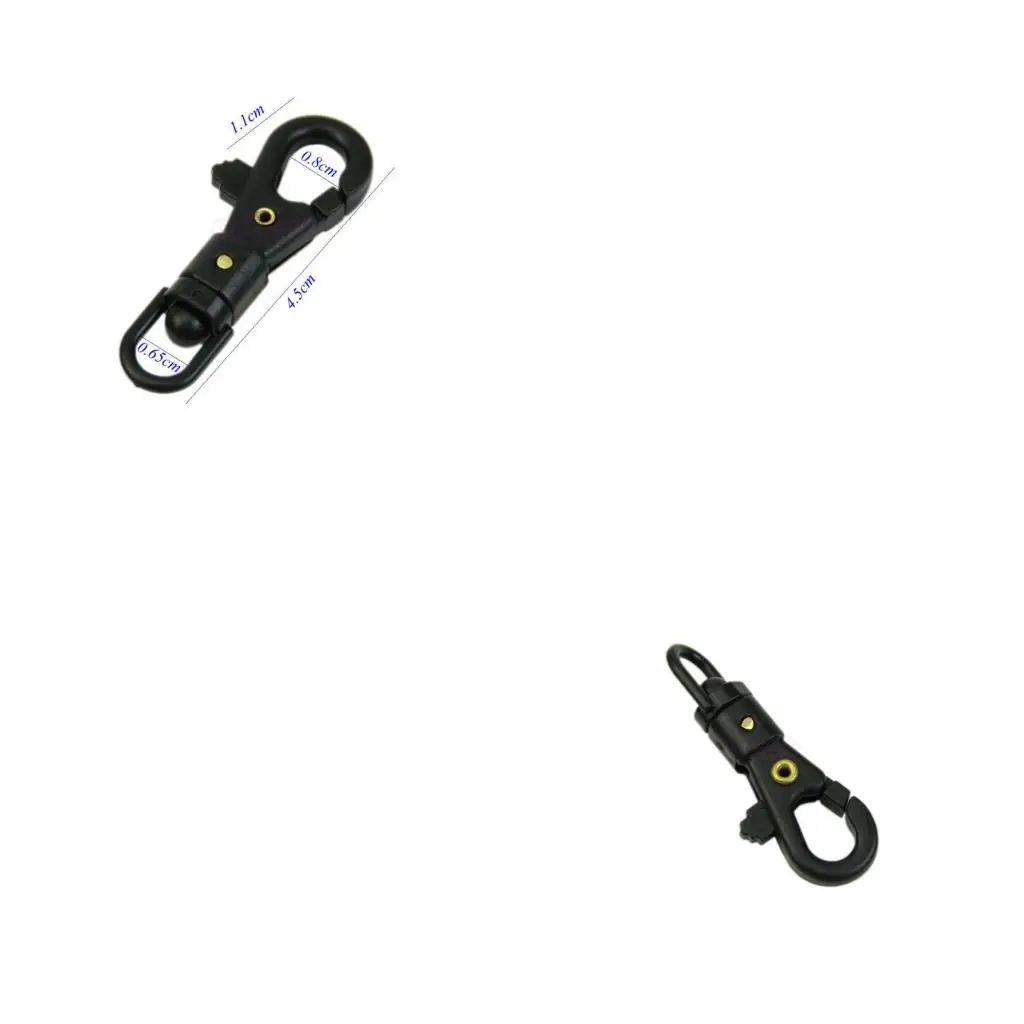 XA6H 1x Mini Outdoor Survival Rotatable Hang Buckle Quickdraw for Key Chain Tool