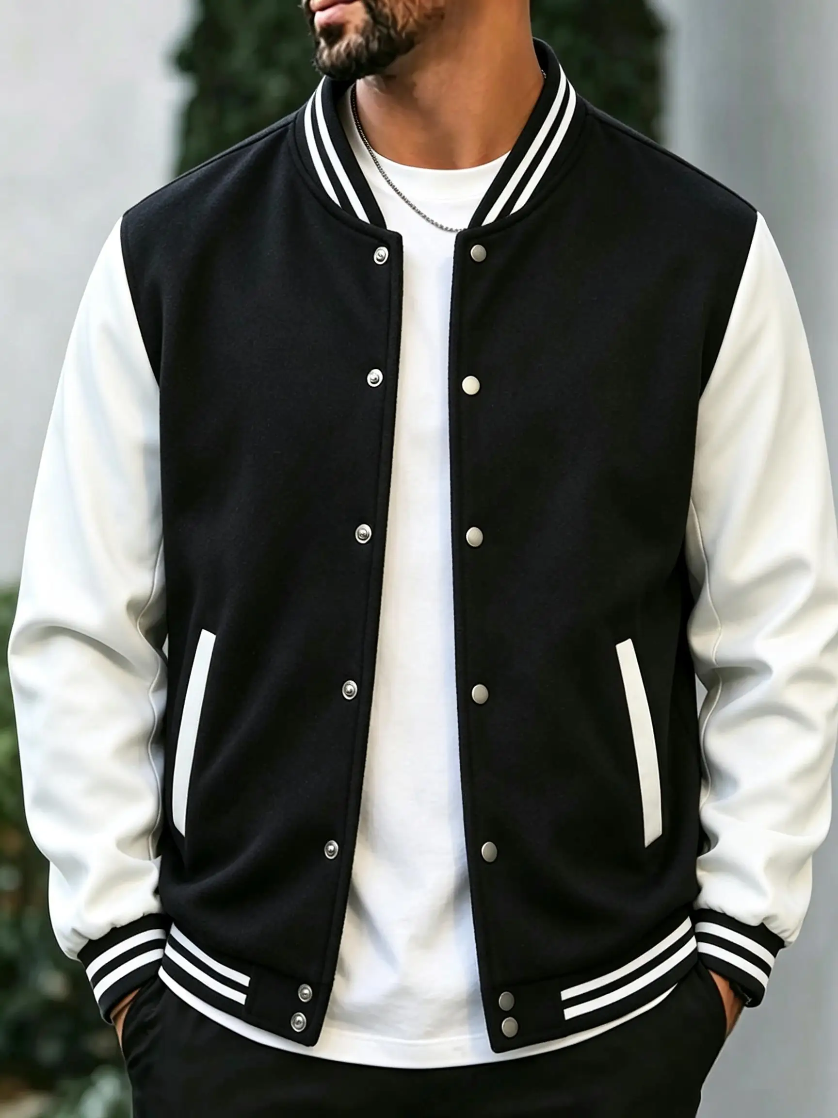 Autumn Loose Sportswears Hip Hop Casual Jackets Men All-Match Comfortable Baseball Uniform Sport Clothes Pocket Fashion Veste
