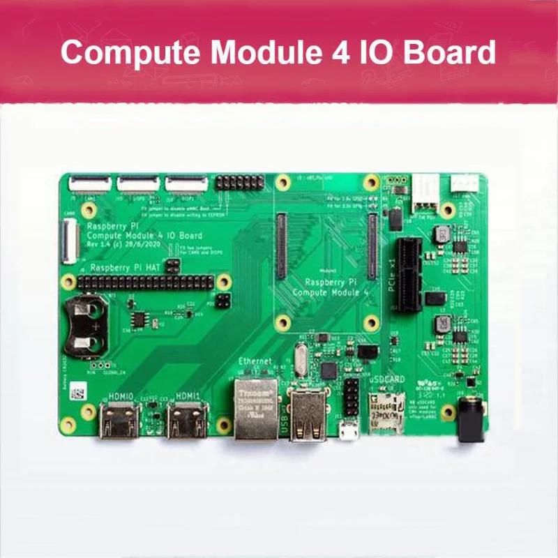 

Raspberry Pi Compute Module 4 CM4 IO Board Development Platform