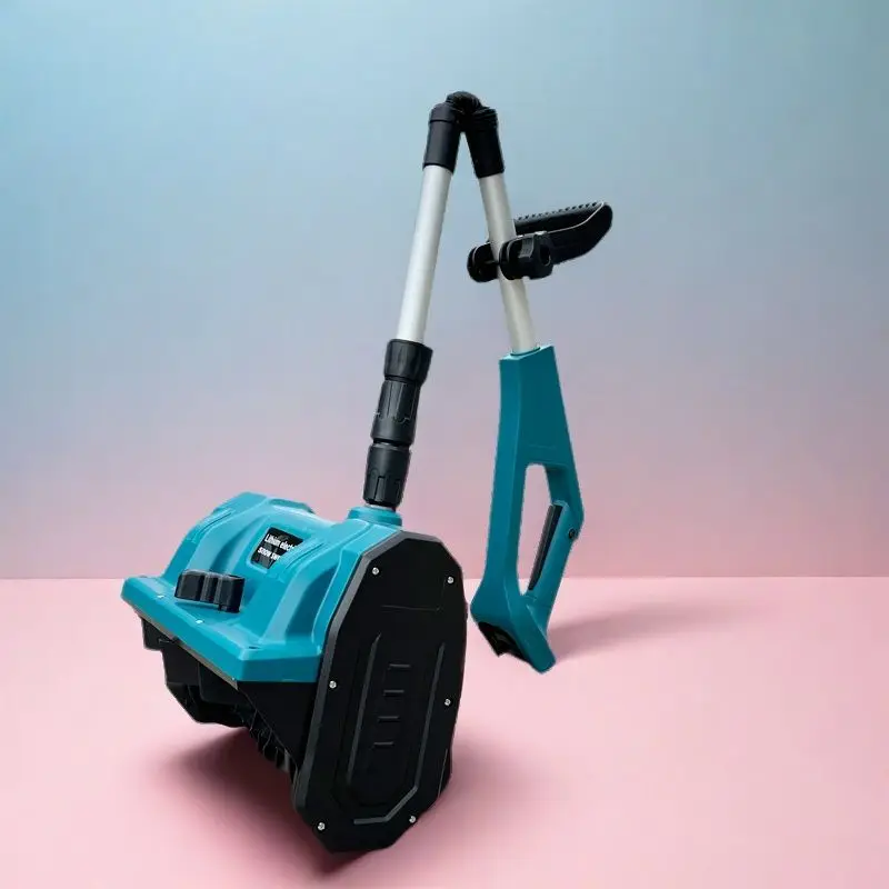 

Portable snow plow, hand-pushed new home snow plow artifact, rural charging