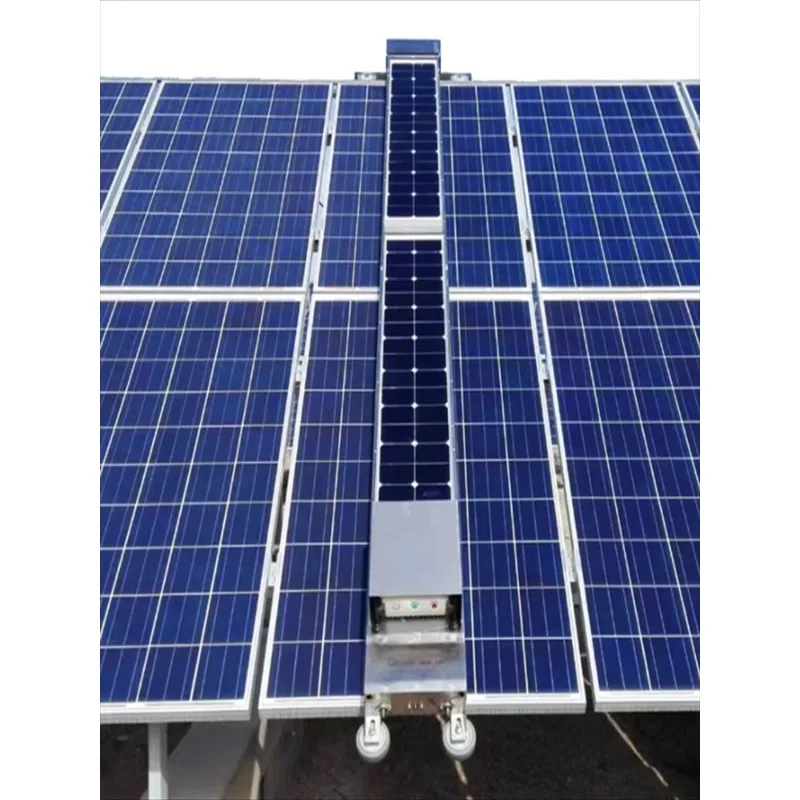 Photovoltaic panel cleaning machine tool cleaning brush Solar panel components Photovoltaic panel intelligent electric robot