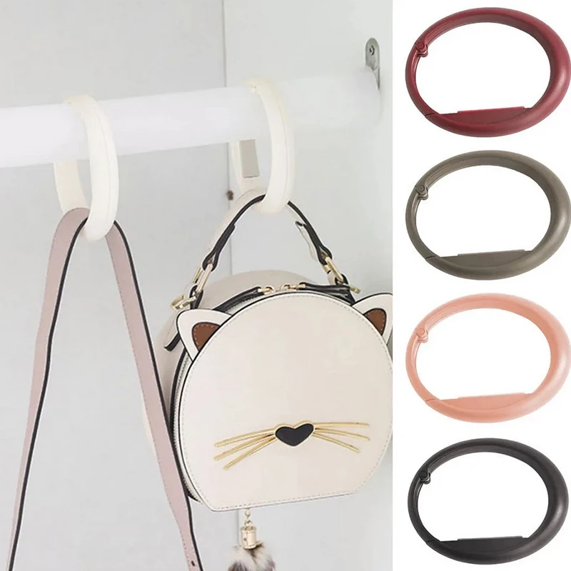 

Portable ABS Bag Hook For Hanging Table Purse Bag Hooks Wall Hanger Holder Handbag Hanger Desk Side Holder Home Storage