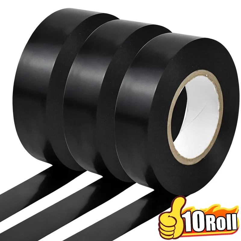 10/1x Self-adhesive Electrical Insulation Tape High Temperature Harness Flame Insulating Electric Wire Wrapping Protection Tapes