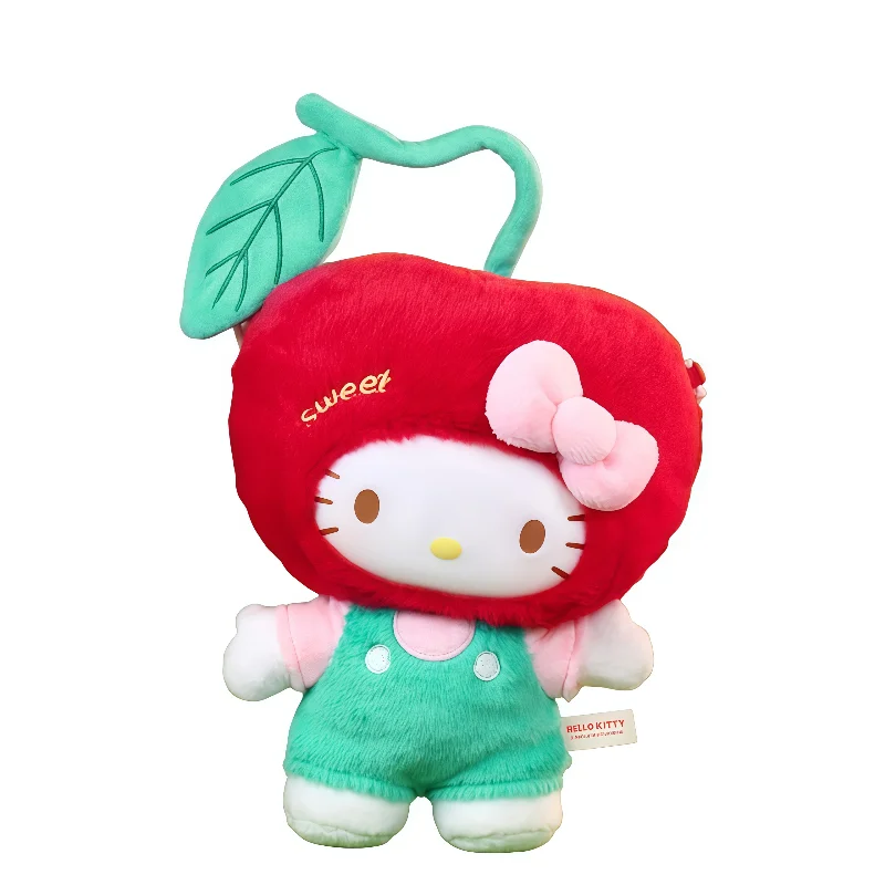 TOPTOY Sanrio HELLO KITTY Cherry Vinyl Plush Doll Hello Kitty Blind Box Birthday Gift Cute Trendy Toy Halloween Ornaments