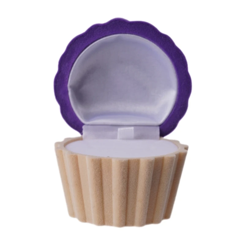 Cake Cup Ring Box Earring Pendant Locket Jewelry for Case