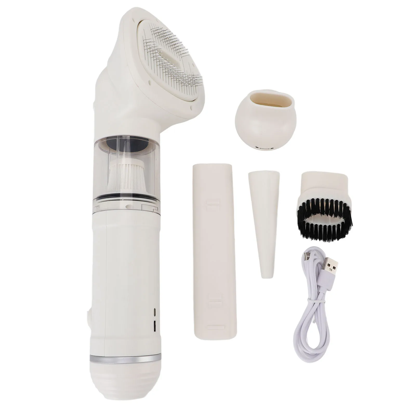 

Pet Grooming Vacuum Cleaner Automatic Shedding Brush Dog Vacuum Grooming Kit for Dogs Cats Bed Carpet Pet Grooming Vacuum Kit