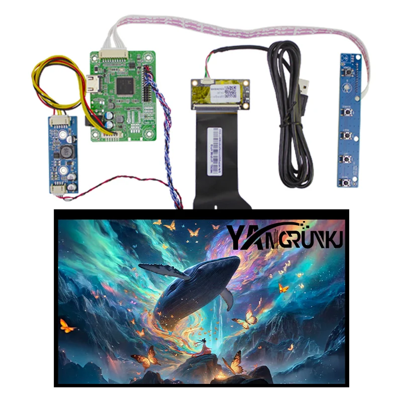 BOE AV101HDM-N10 10.1 Inch Industrial LCD 1000nit Sunlight Readable Wide Temperature -30~85°C Display Panel for Outdoor
