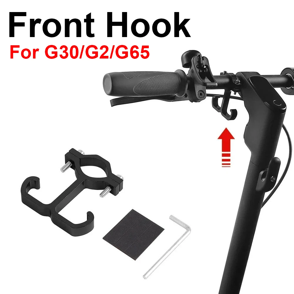 

E-Scooter Bag Storage Hanging Hanger Buckle forNinebot G30/G2/G65/F20/F30/F40 Front Hook Electric Scooter Accessories