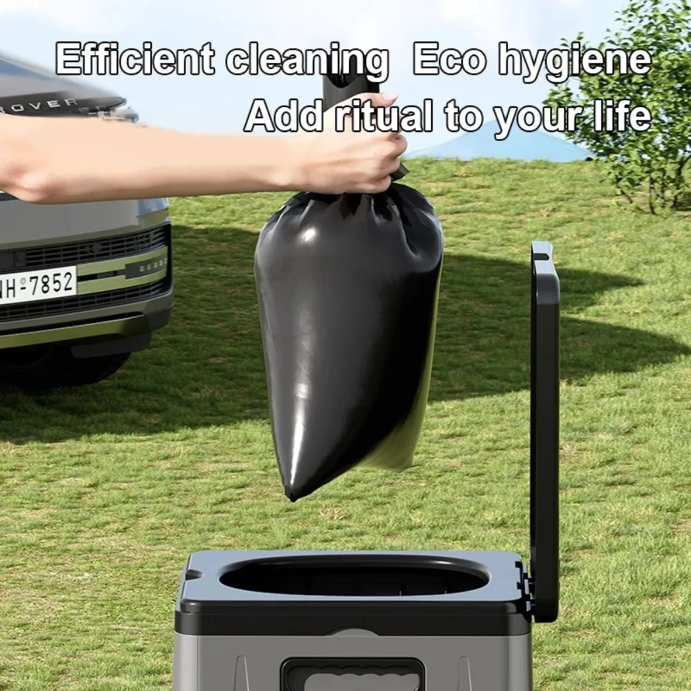 Durable Creative Portable Mobile Toilet Foldable Lightweight Emergency Toilet Sturdy Multi-function Car Toilet Vehicle-mounted