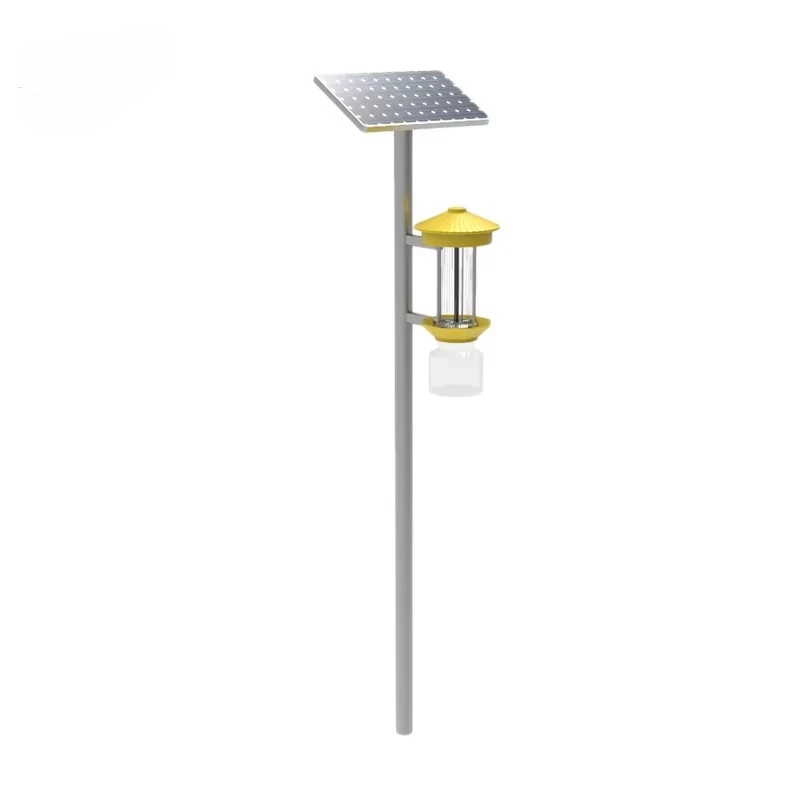 Wind Suction Insect Trap Light - Solar Powered Pest Killer Lamp for Agricultural Use (Farm, Orchard, Tea)