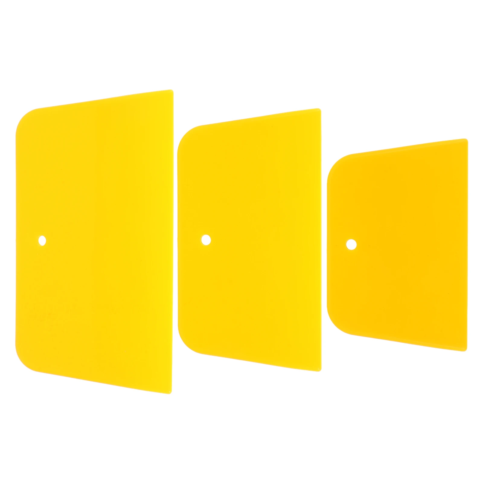 

3Pcs Scraper Squeegee Body Spreaders for Auto Car Maintenance Filler Tool Various Sizes Stable Material