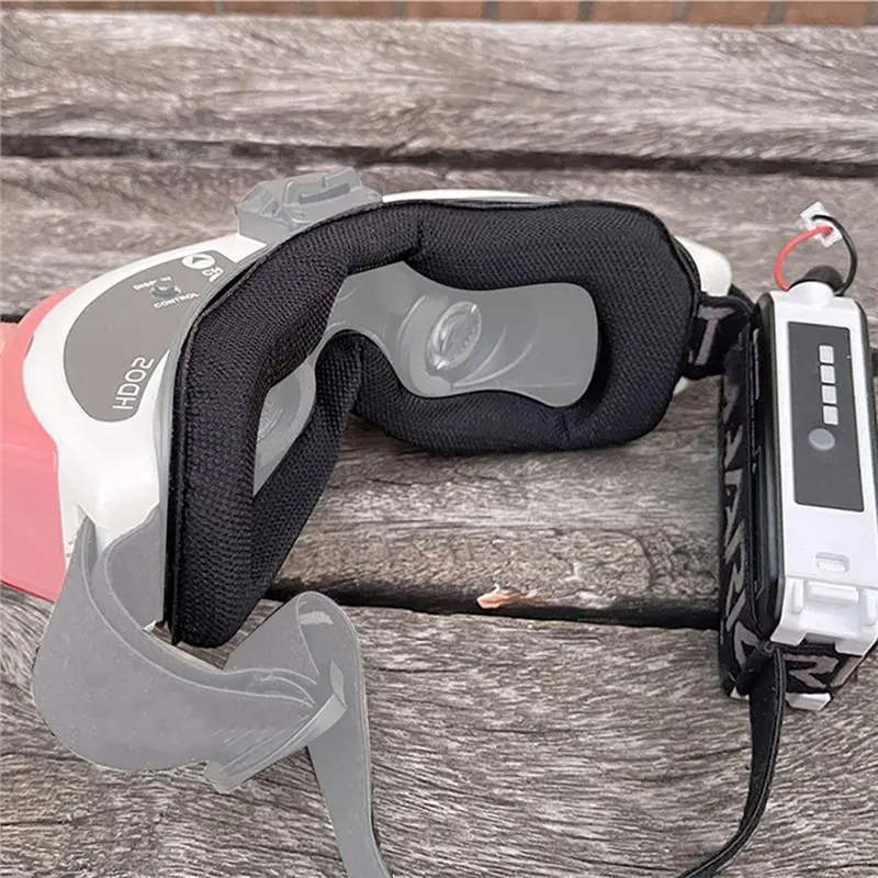 DT98 FPV Goggle Replacement Faceplate Sponge Pad Eye Mask for Fatshark HDO2 HDO+ ATT for V6 Upgraded Accessories Black