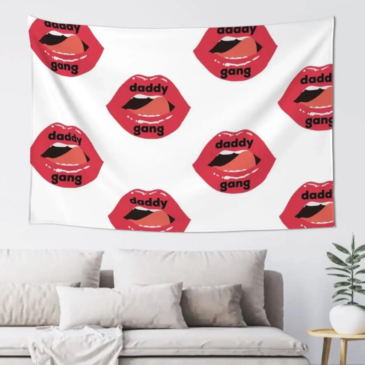 

Call Her Daddy Gang Tapestry Outdoor Decor Room Aesthetic Decor Tapestry