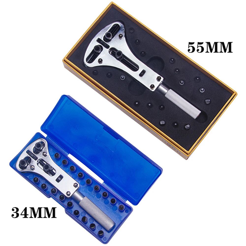 

33MM 55MM Watch Repair Tool Kit Back Wrench Opener Bottle Opener Portable Battery Replacement Watch Remover Sets