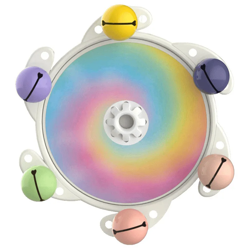 

Feather Fun Spin & Play Interactive Parrot Toy for Budgies Cockatiels Lovebirds - Chewing Entertainment Mental Stimulation Bird