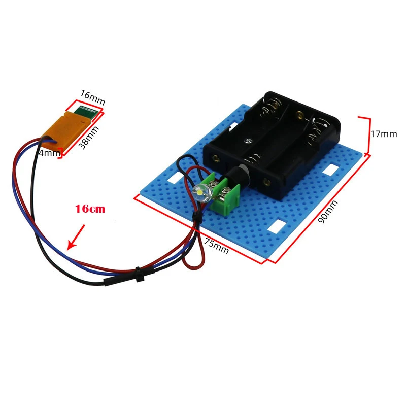 Dispositivo de tecnología física STEM, juguetes científicos para niños, máquina de monitoreo de nivel de agua, juguetes educativos para niños, manualidades DIY