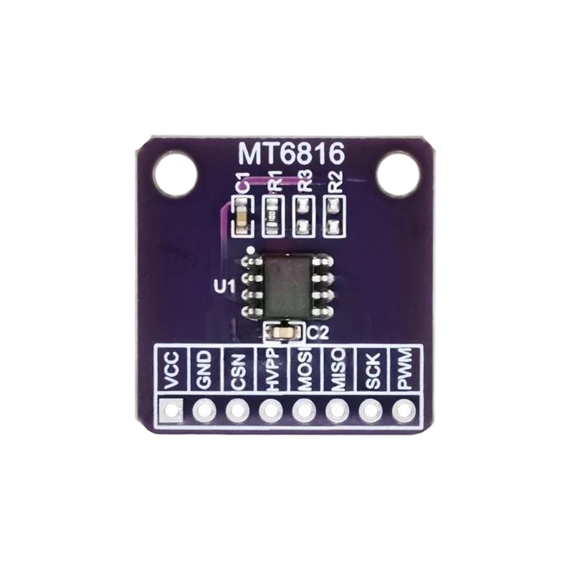 MT6816 High-Speed, High-Precision Magnetic Encoder Magnetic Induction Angle Measurement Sensor Module Test Evaluation Board