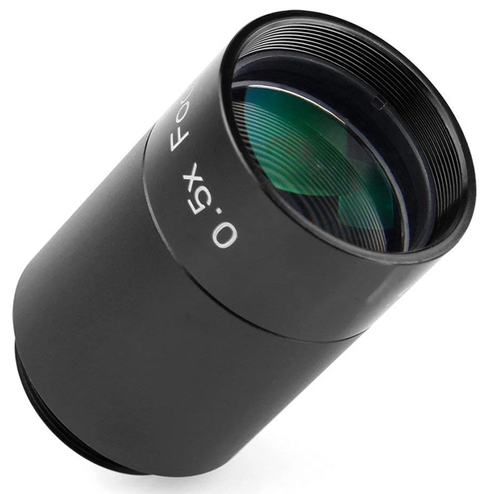 【STOCK】0.5X Reducer +Telescope 1.25 Inch C Mount Adapter Green Coated for Telescope Astrophotography Astronomy