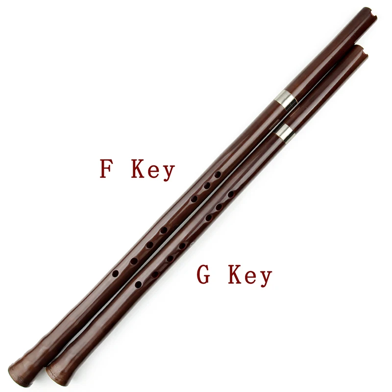 G/F Key 8 Holes Professional Traditional Chinese Woodwind Musical Instruments Glossy Vertical Handmade NanXiao Bamboo Flute