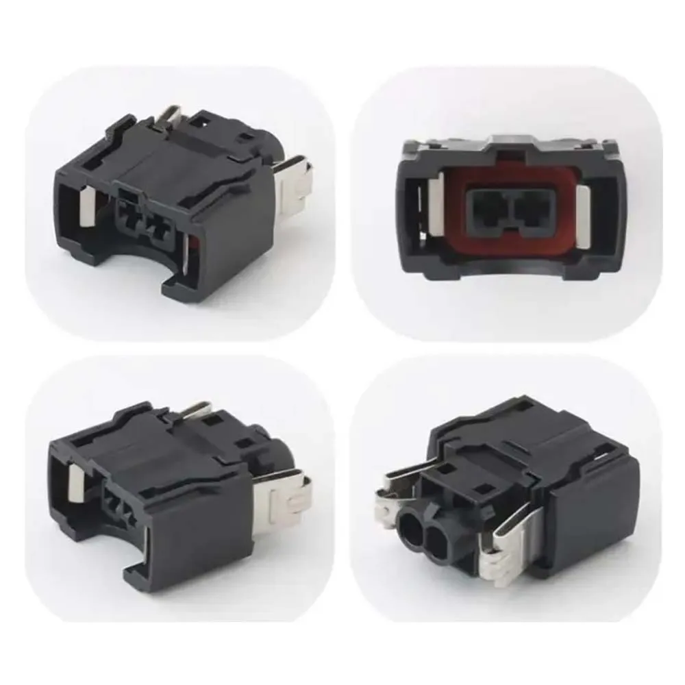 037973202 2 Pin Waterproof Auto Injection Nozzle Connector Female Plug Socket  DJ7021YA-3.5-21 For Audi VW Mercedes Benz